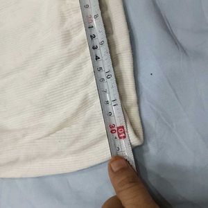 😍 Comfortable White Ribbed Briefs