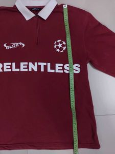 Men's "Relentless" Long Sleeve Rugby Shirt