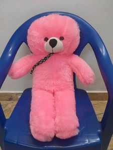 Cute Pink Teddy Bear Plush Toy