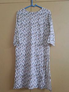 Floral Print Kurta