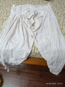 Used White Flared Patiala