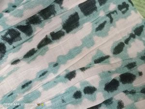 blue and white sharara