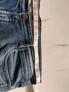 Men's Blue 44 size  Washed Jeans