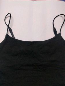 Black Crop/Bra Top