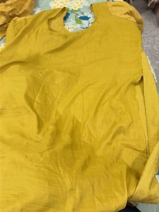 Elegant Yellow Kurta Set with Dupatta