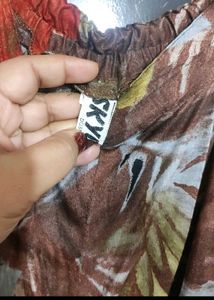 Multi Printed Plazo For Girl Or Women 50 Waist