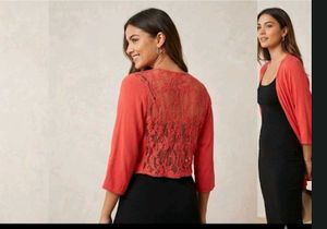 Coral  shrug