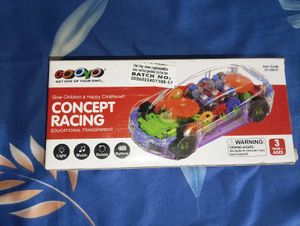 Concept Racing Educational Transparent carToy Car