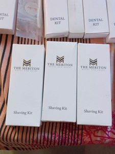 New Daily use products like comb, shaving kit, Den