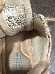 Shiny Rose Gold Velcro Sneakers