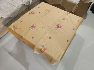 Beautiful Gold Silk Saree