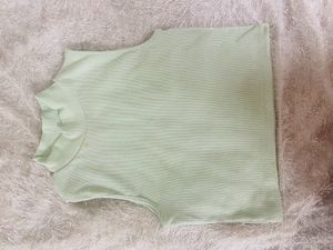 Green Colour Top