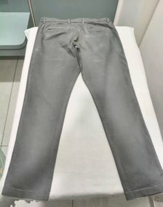 Men's Grey Slim Fit Chinos