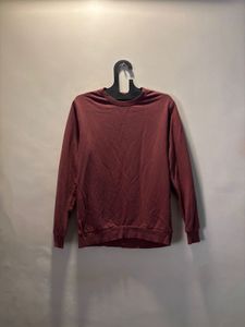 Maroon Crew Neck Sweatshirt