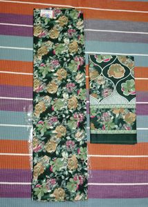 Floral Print Dress Material