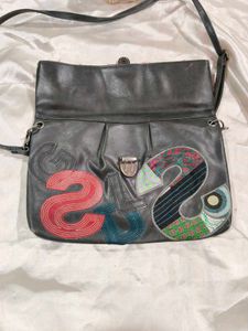 Unique Patchwork Crossbody Bag