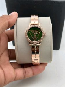 Guess Rose Gold Watch with Rhinestones