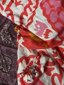 Vibrant Printed Kurta and Palazzo Set