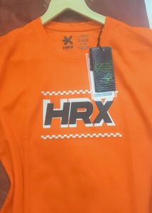 HRX Orange brand new gym T-Shirt