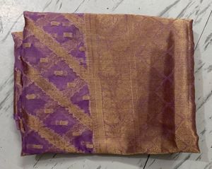 Elegant Lavender Saree