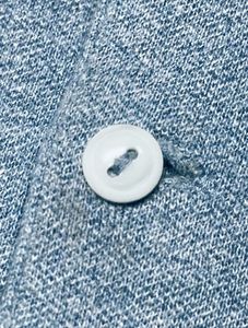 LACOSTE Heather Blue Cotton Polo Shirt Men’s