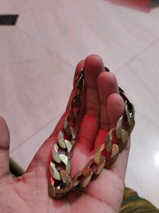 Chunky Gold Tone Chain Bracelet