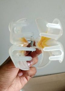 Flower claw clip