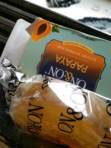 ON and O N PAPAYA SOAP