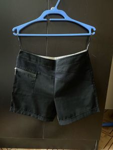 Black Casual Shorts