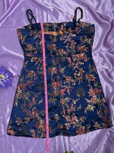Floral Print Mini Dress
