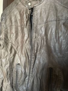 Brand New Lee Cooper Brown Leather Jacket
