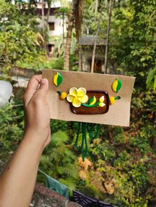 Handmade Floral Jewellery set