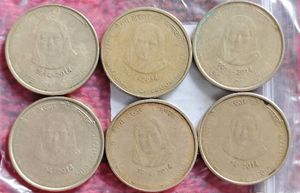 Rare Begum Akhtar Coins 6 Pcs Set