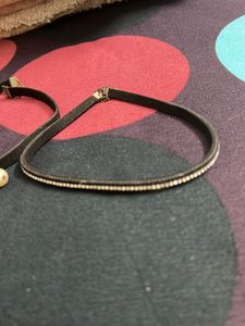 3 Black Thread Choker Necklace