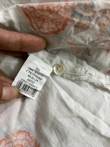 Floral Print Cotton Kurti