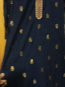 Embroidered Blue Kurta