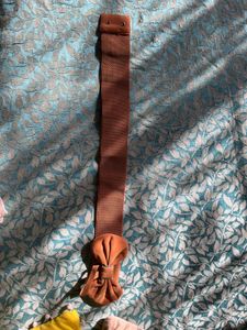 Elastic Belt with Bow
