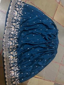 Beautiful Blue Lehenga Choli Set