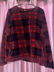 Zivame Cozy Plaid Pajama Set