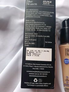 Blue Heaven Liquid foundation