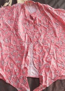 Charming Floral Print women shirt