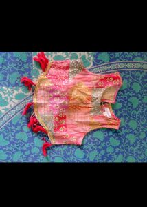 Girls Pink top and plazzo..