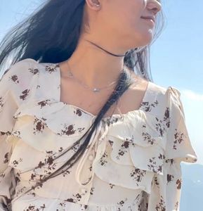 Vintage flared beige top