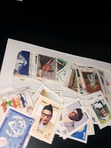50 vintage NEPAL Stamps