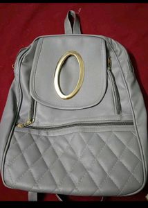 Stylish Grey Backpack