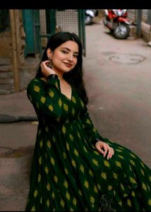 Elegant Green &amp; Yellow Kurta