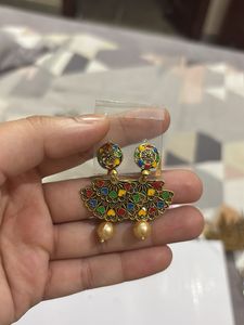 Multicolor Jhumke
