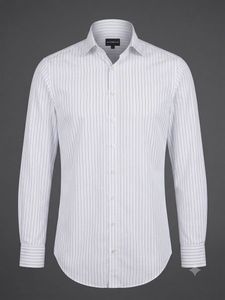 Authentic Emporio Armani Striped Dress Shirt