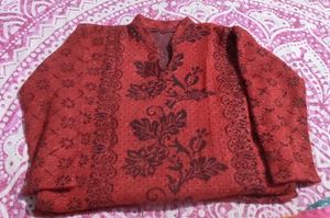 Floral Knit Kurti