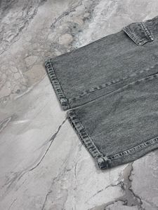 Grey Baggy Cargo Jeans – Size 32 | Premium Quality